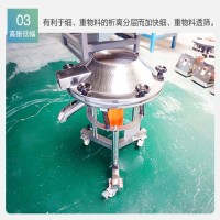 鼎熠泥浆高频振动筛分机 高效大产量泥浆不锈钢振筛机