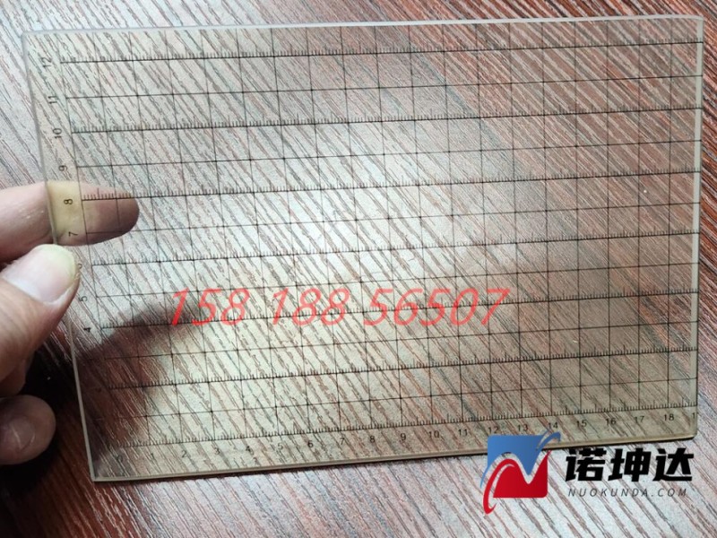 波峰焊玻璃，波峰焊预热玻璃，波峰焊锡炉玻璃，带刻度玻璃图3