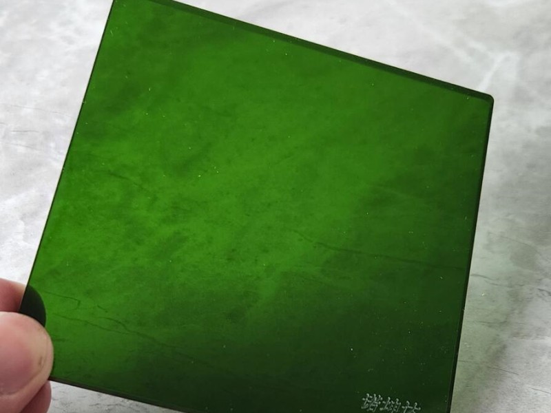 诺坤达墨绿色激光防护窗口190-450&800-1700nm，防激光保护窗口图2